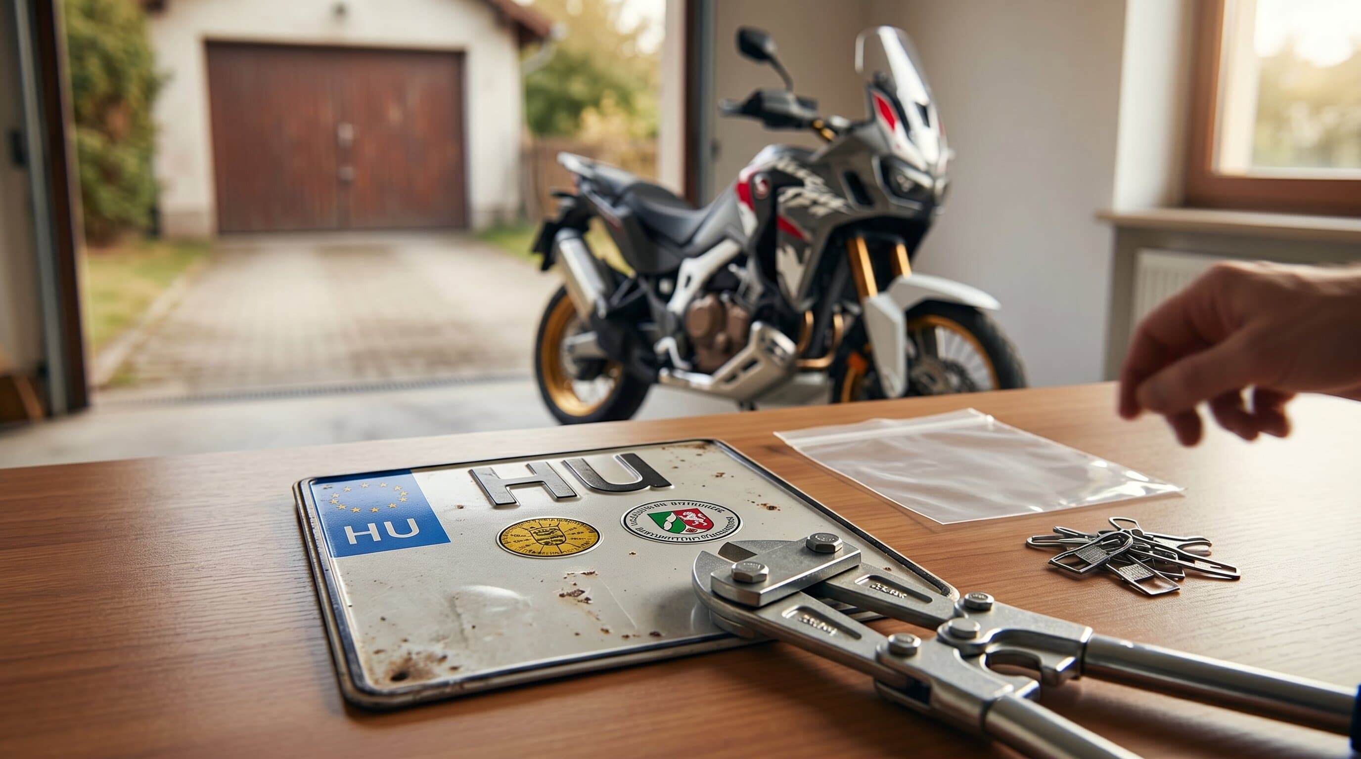 Motorrad abmelden: online per i-Kfz, Kosten & alle Unterlagen
