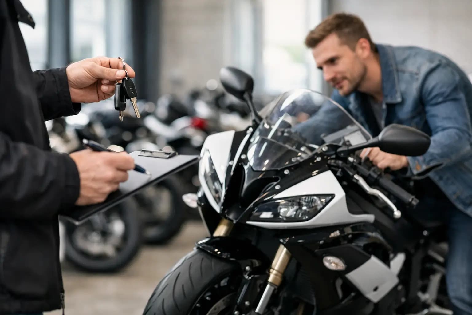 Wie gebraucht Motorrad kaufen ohne Fehler
