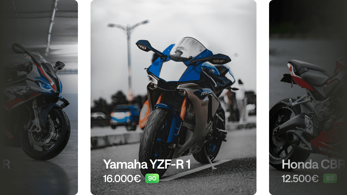 Eine Übersicht einiger geprüfter Motorräder auf MotoBuy