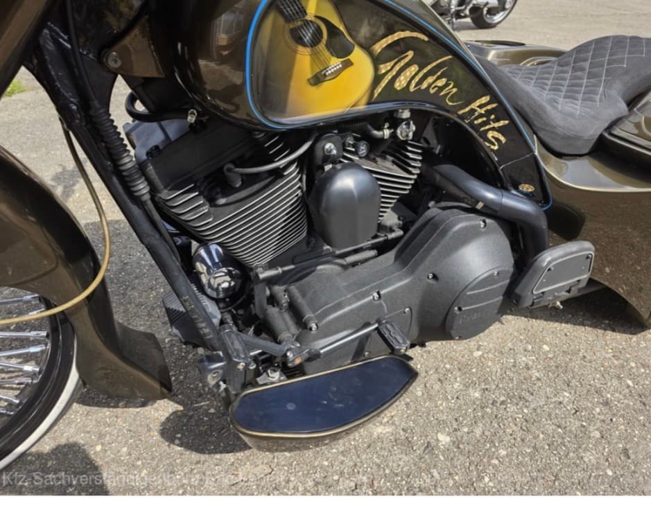 Harley-Davidson Electra Glide FLHTC Bagger Custom-Bike Unikat (02.2002) – Foto 7